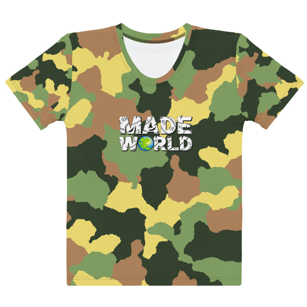 Made World Women's T-Shirt (Camo)