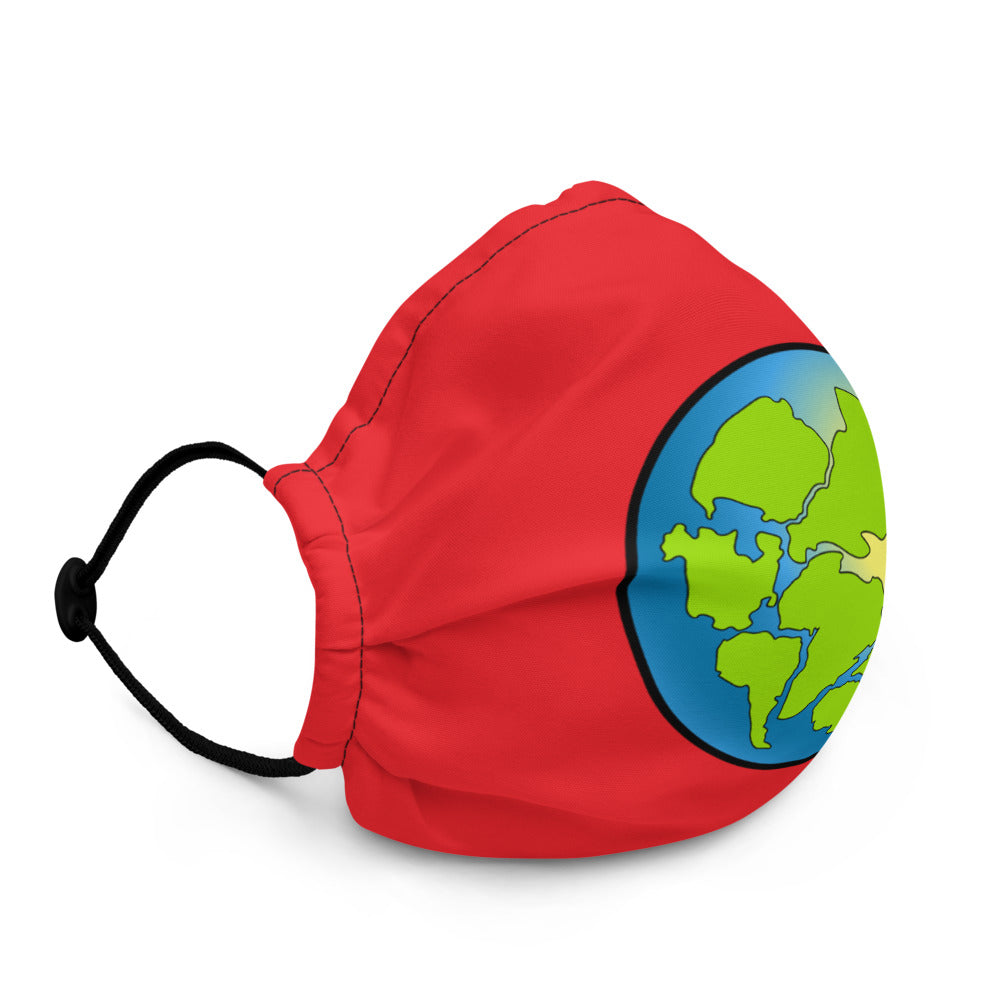 Made World Face Mask (Red)