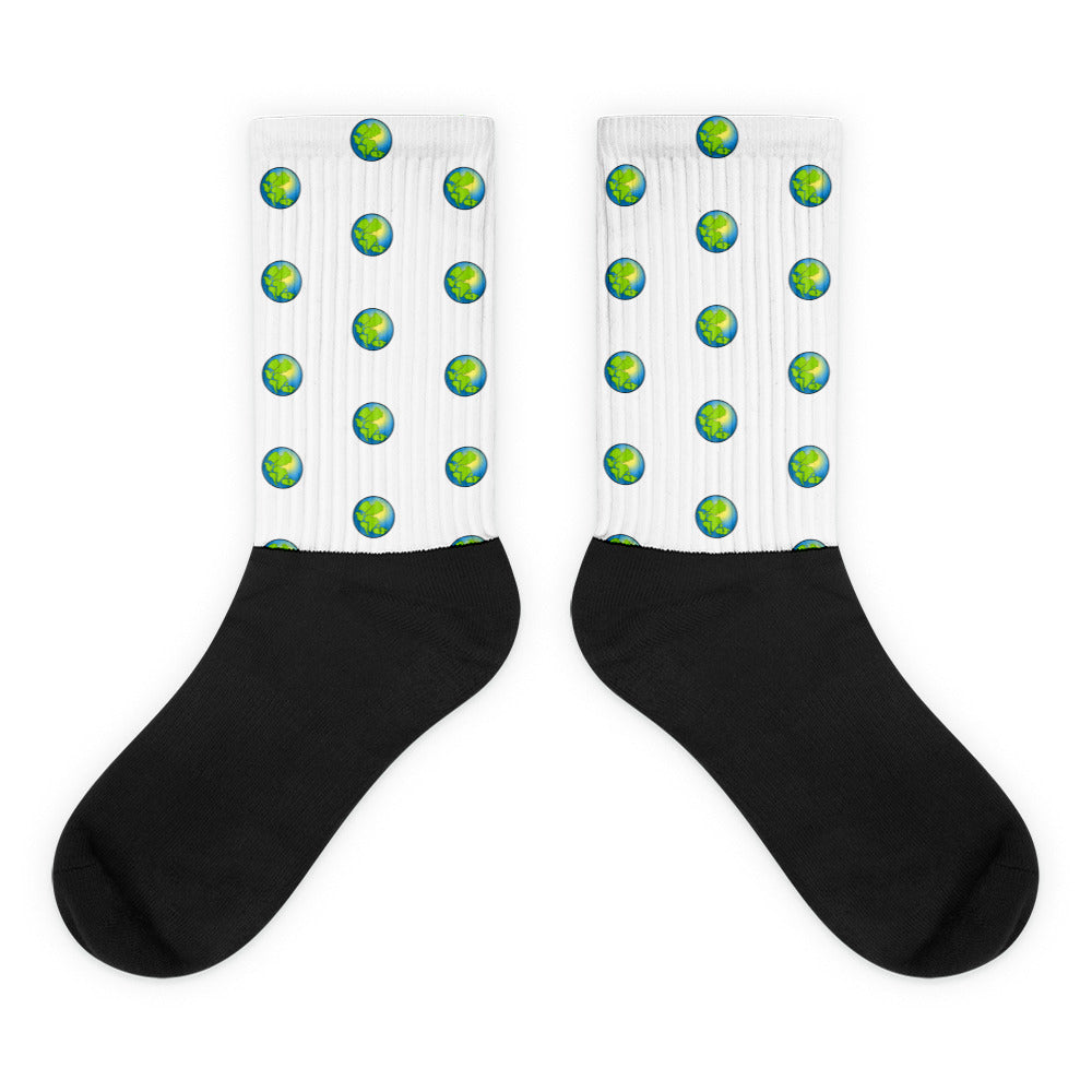 Made World Socks (White)