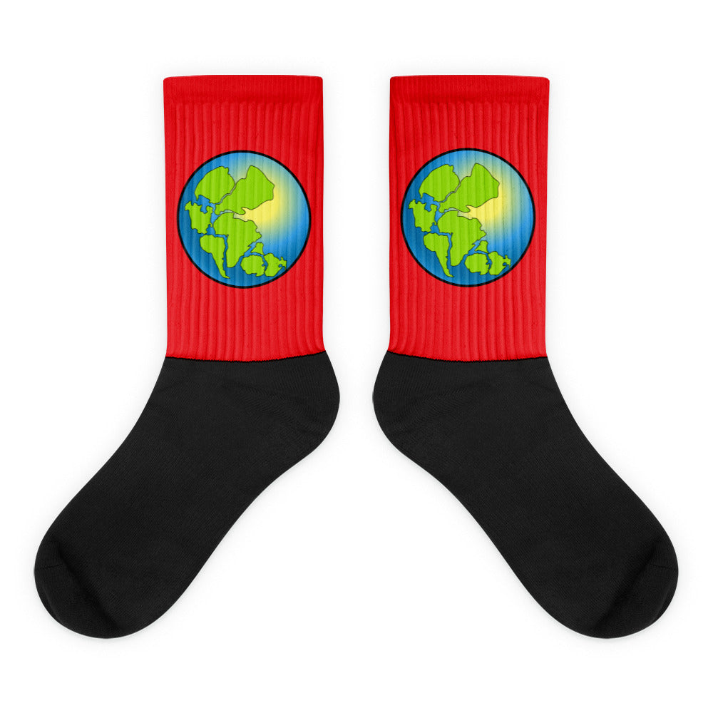 Made World Socks (Red)