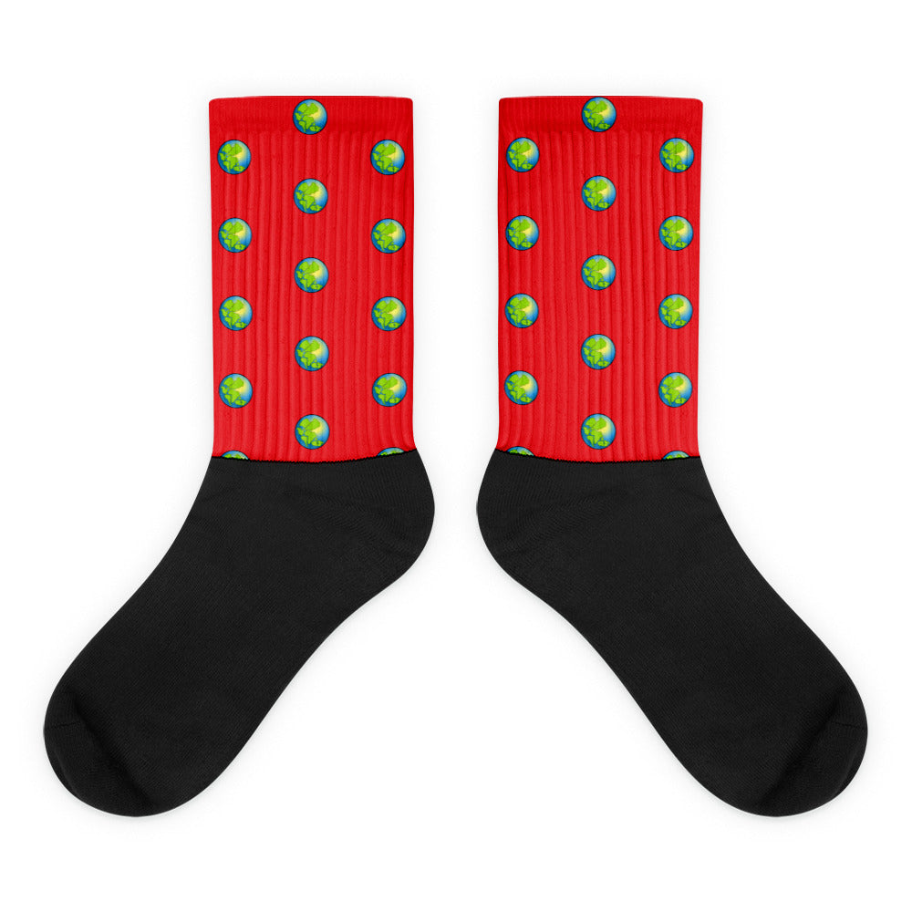 Made World Socks (Red)