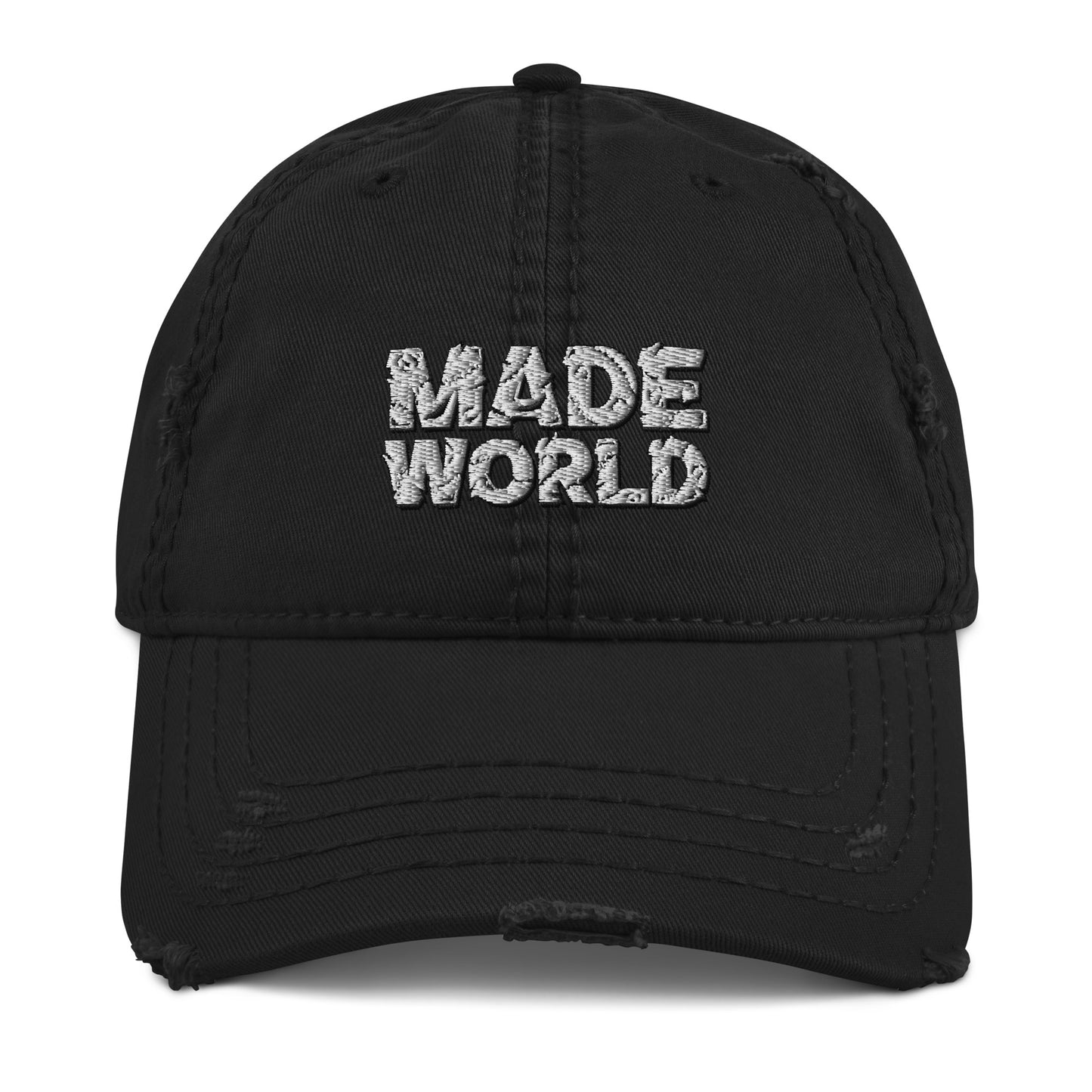 Made World Distressed Dad Hat