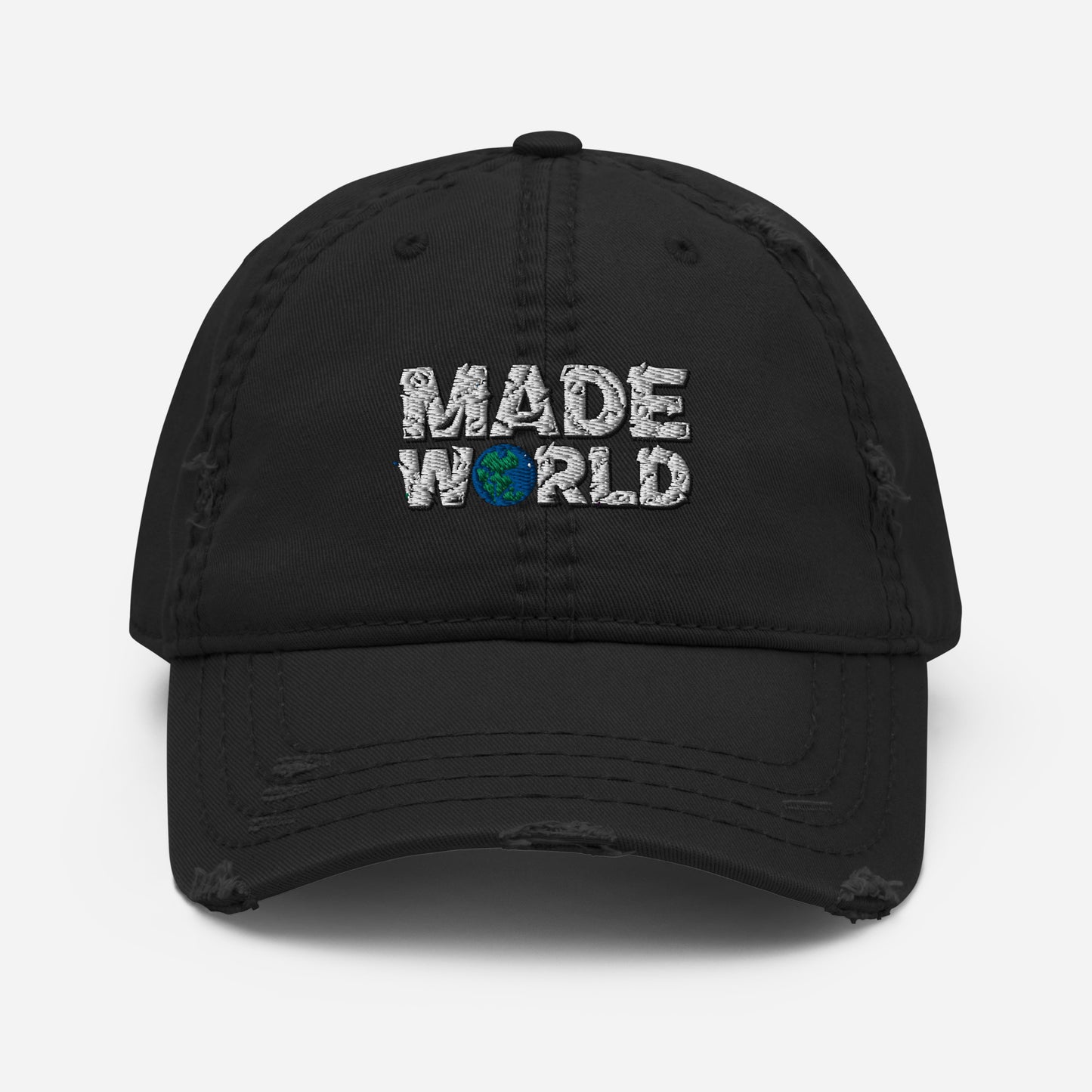 Made World Distressed Dad Hat