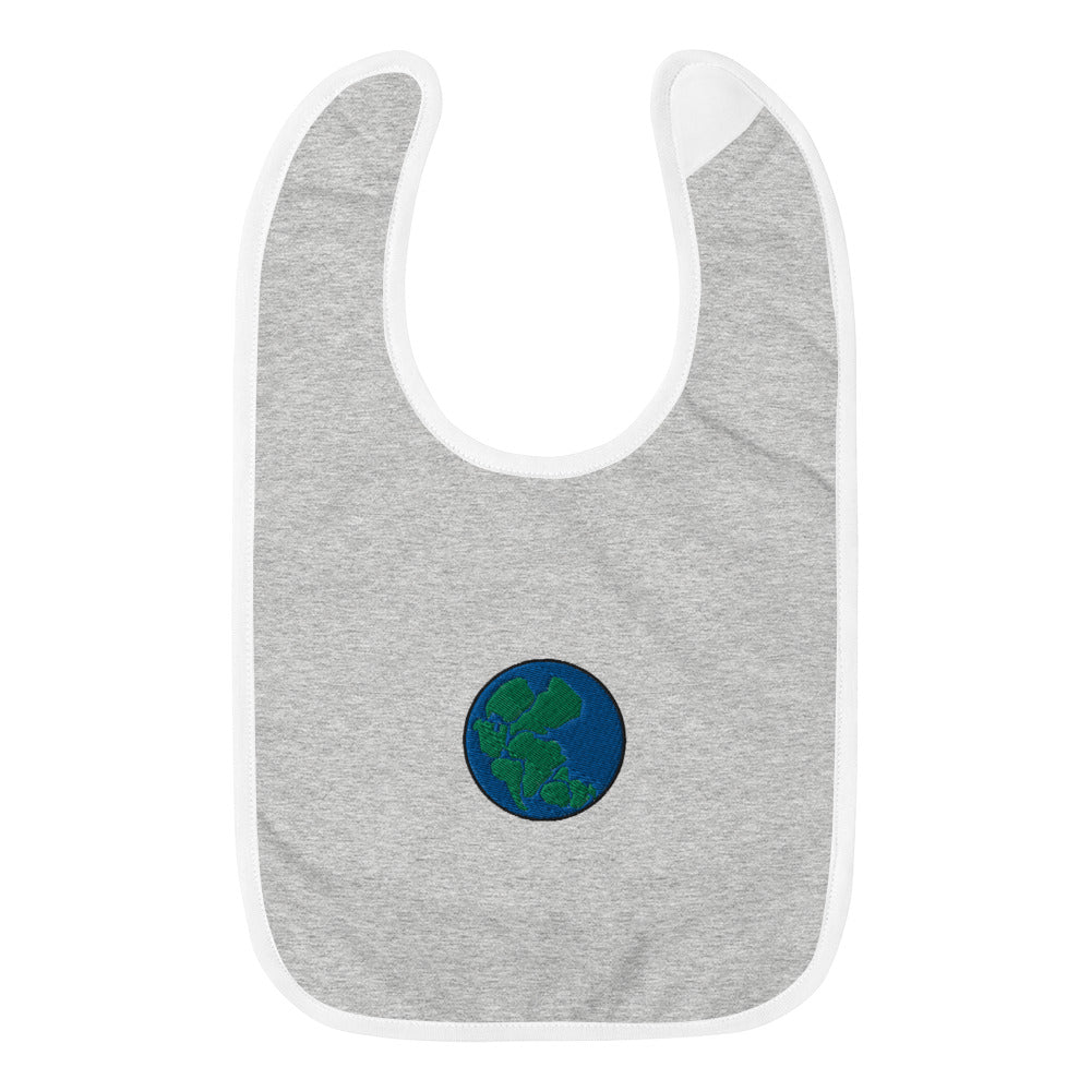 Made World Embroidered Baby Bib