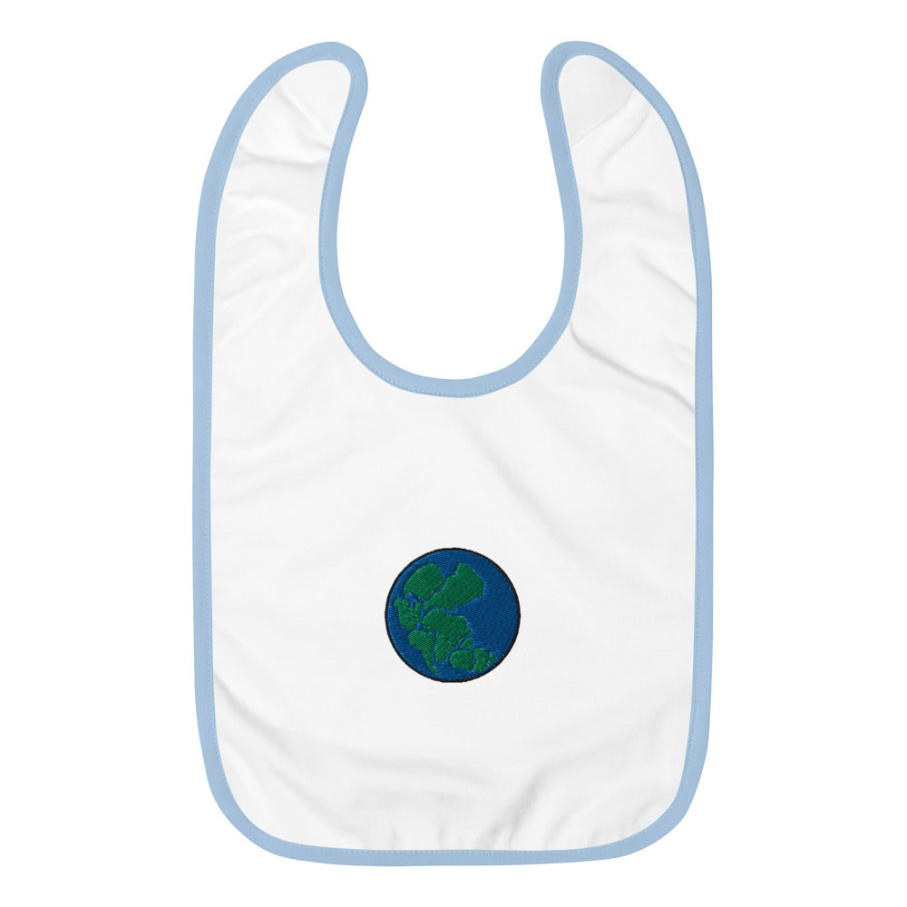 Made World Embroidered Baby Bib