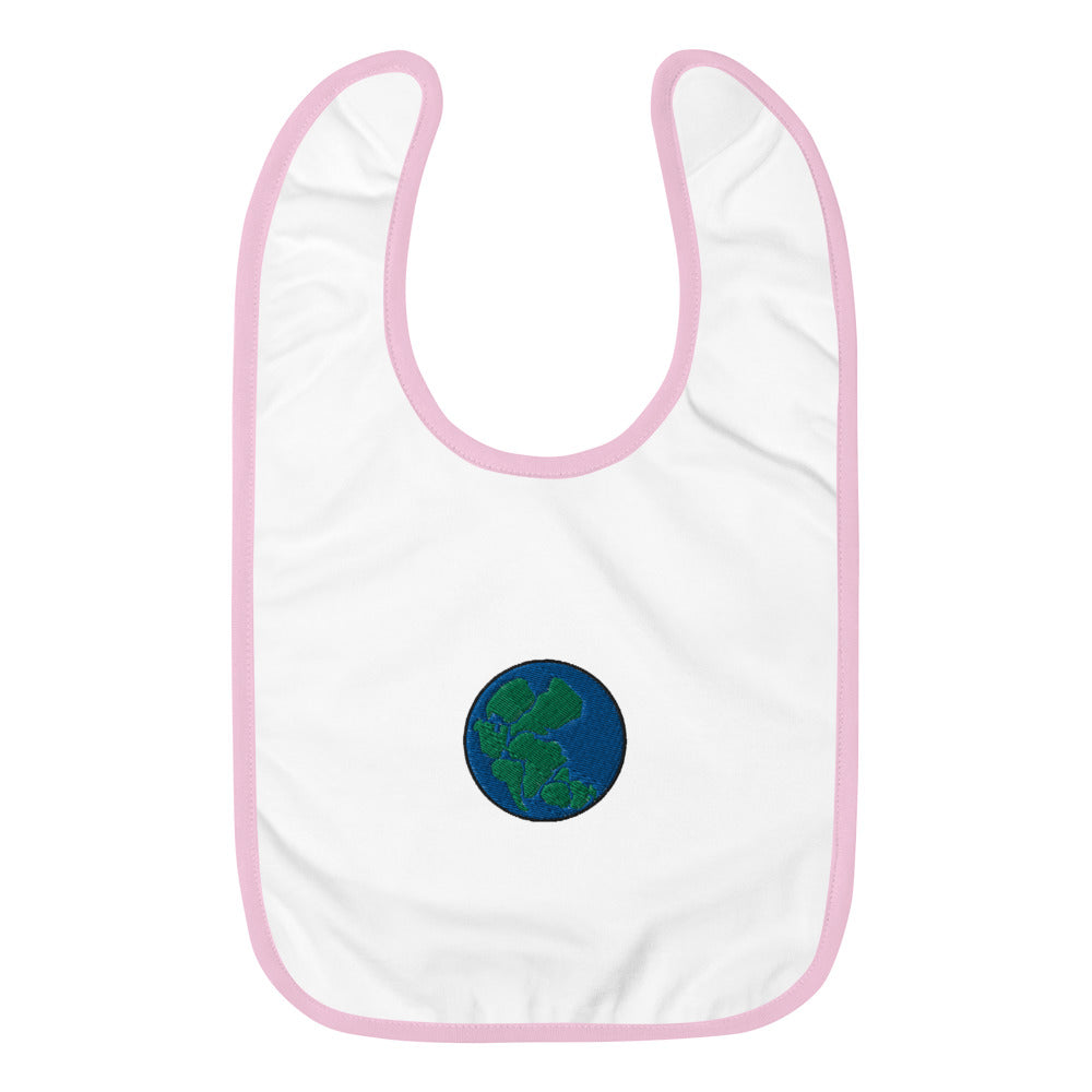 Made World Embroidered Baby Bib