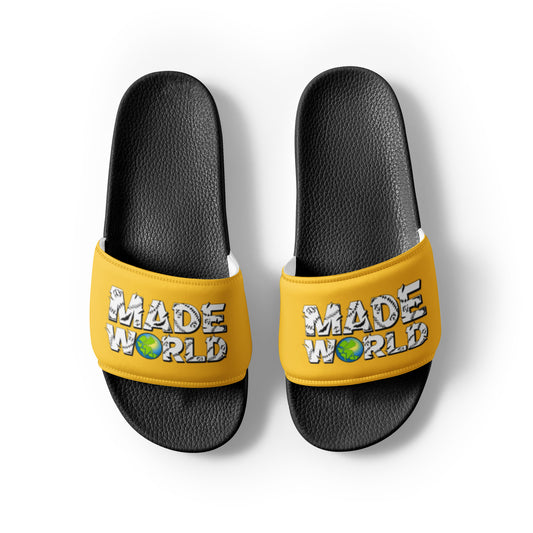 Made World Men’s Slides (Yellow)