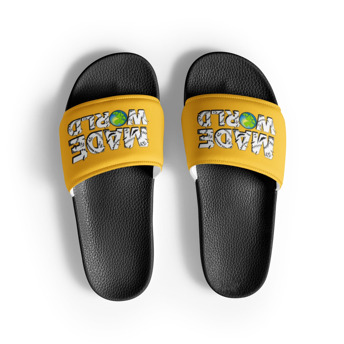 Made World Men’s Slides (Yellow)