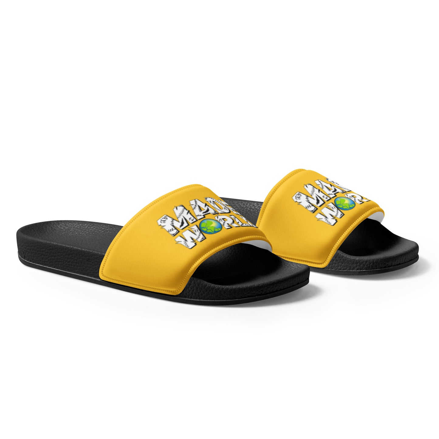 Made World Men’s Slides (Yellow)