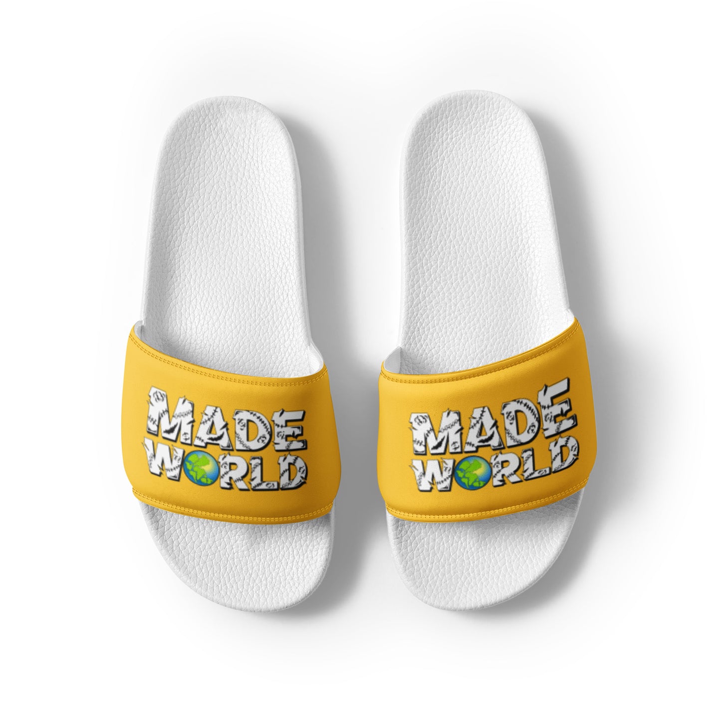 Made World Men’s Slides (Yellow)