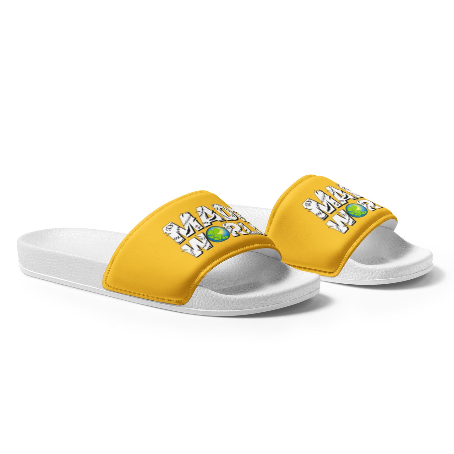 Made World Men’s Slides (Yellow)