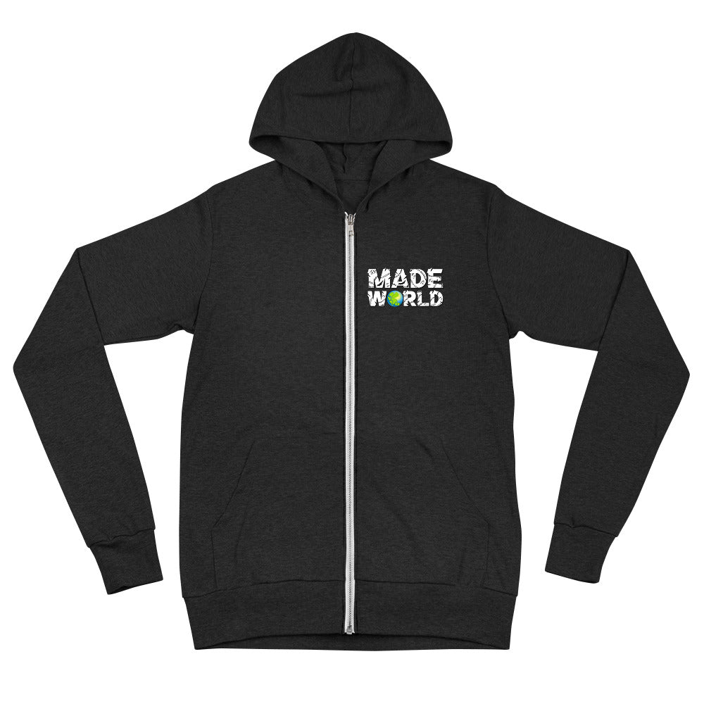 Made World Zip Up Hoodie