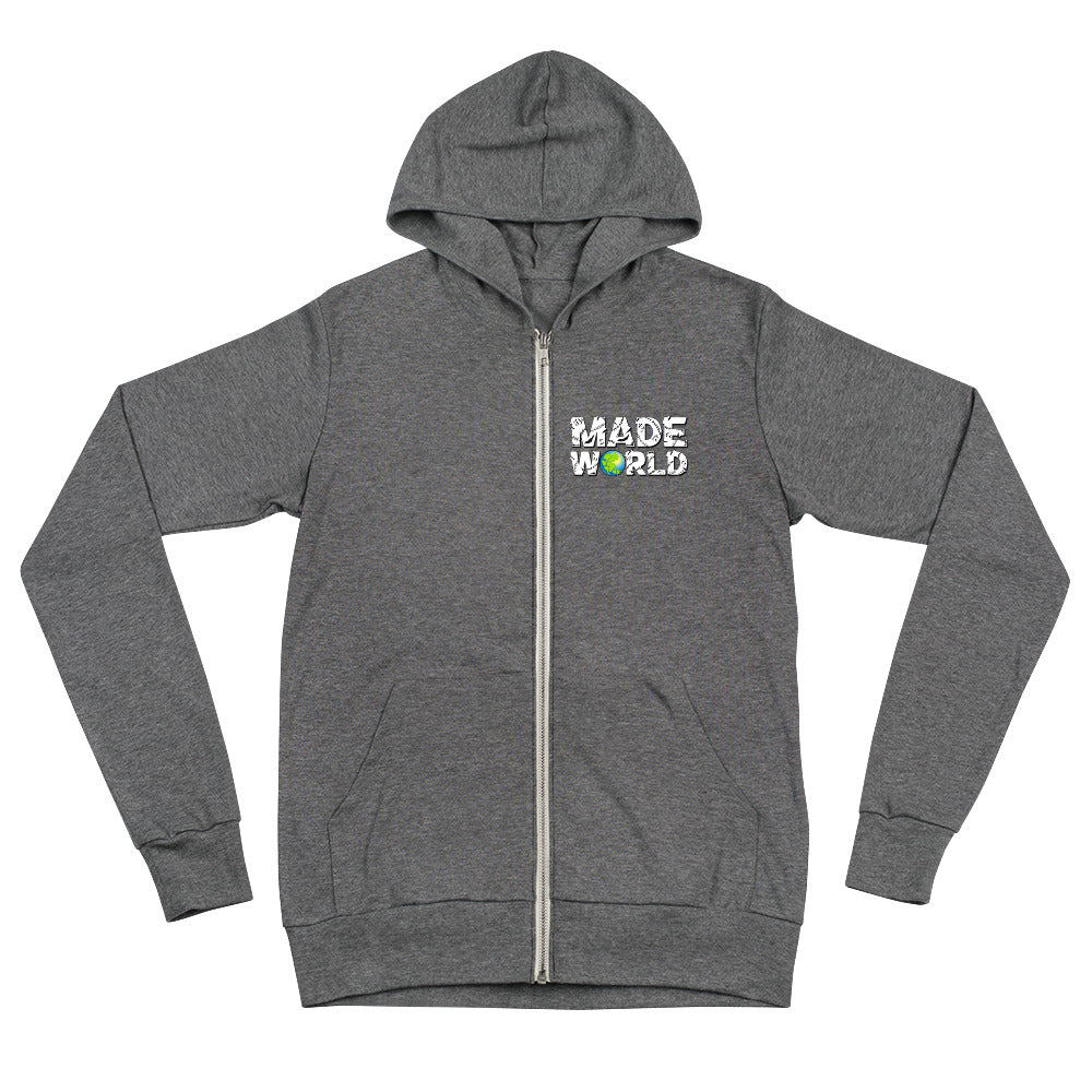 Made World Zip Up Hoodie