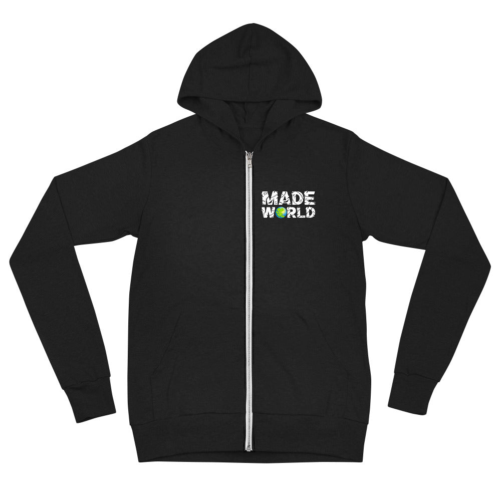 Made World Zip Up Hoodie