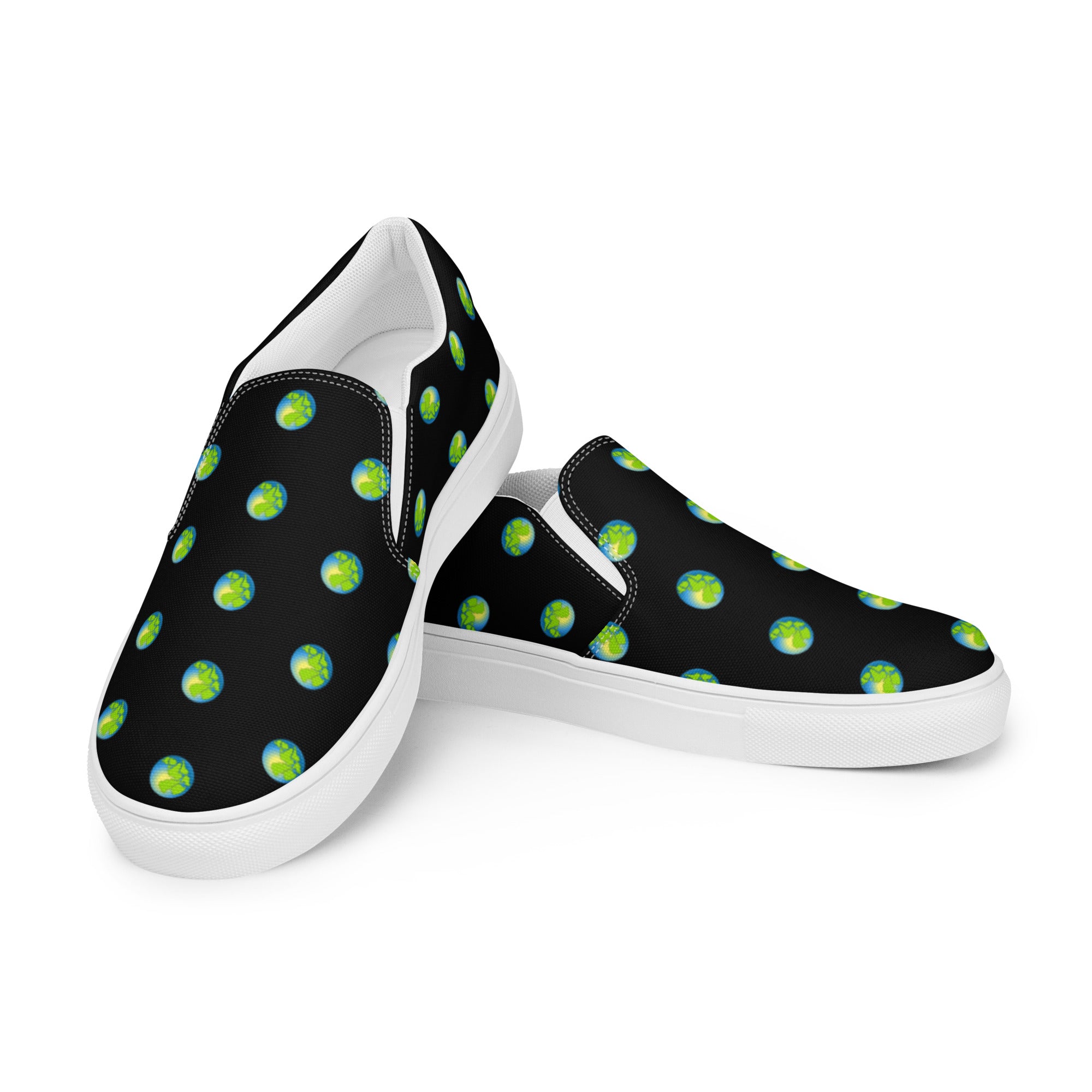 Dots sold slip-on canvas shoes | Casual Slip On Shoes | Graphic Shoes | Artistic Shoes | Unique Print Shoes | Clizia Shoes | Casual Women